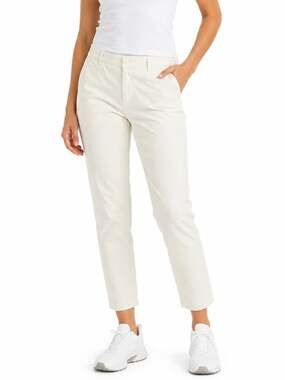 Under Armour Pants Womens Size 12 White Athleisure StretchCore Tapered Fit